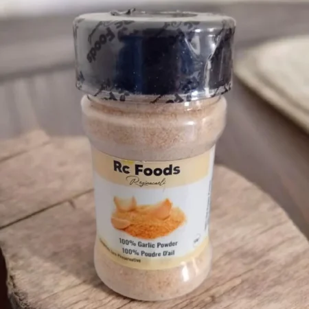RC Foods 100% Garlic Powder – Pure & Natural Garlic Seasoning – No Additives