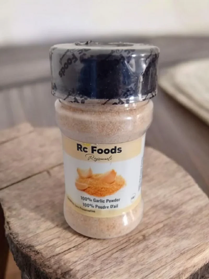 RC Foods 100% Garlic Powder – Pure & Natural Garlic Seasoning – No Additives