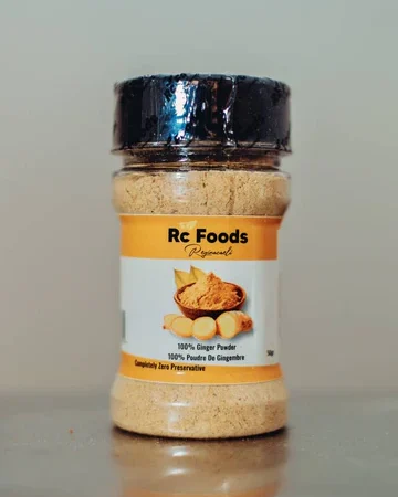🌿 RC Foods – 100% Pure Ginger Powder